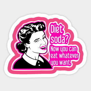 Diet Soda Sticker